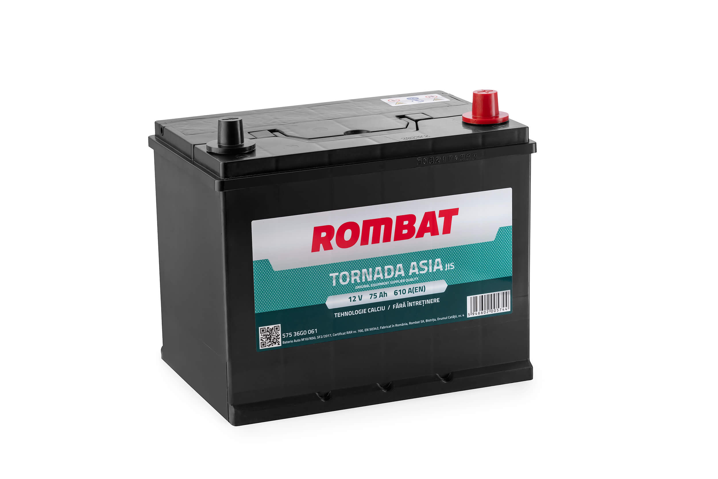 żtartovacia batéria ROMBAT S.A.